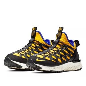 Nike Unisex ACG React Terra Gobe Sneaker Yellow Size Women's US 7/ Mens 5.5 $195